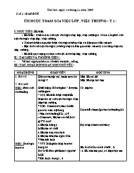 Giáo án điện tử Lớp 3 - Tuần 11 (Bản mới)