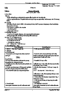 Giáo án điện tử Lớp 3 - Tuần 11 - Nguyễn Thị Thùy