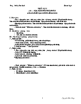 Giáo án điện tử Lớp 3 - Tuần 12 - Nguyễn Hiền Lương