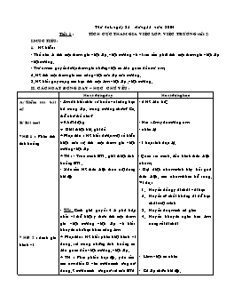 Giáo án điện tử Lớp 3 - Tuần 13 (Bản mới)