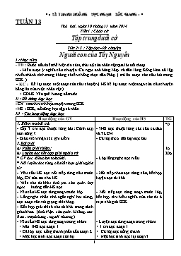 Giáo án điện tử Lớp 3 - Tuần 13 - Lê Thanh Hoàng