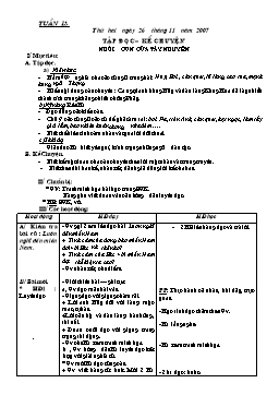 Giáo án điện tử Lớp 3 - Tuần 13 - Nguyễn Hiền Lương