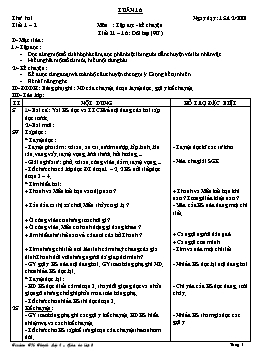 Giáo án điện tử Lớp 3 - Tuần 16 - Bùi Công Lý