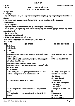 Giáo án điện tử Lớp 3 - Tuần 19 - Bùi Công Lý