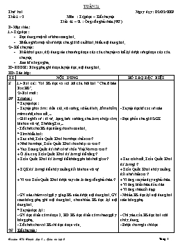 Giáo án điện tử Lớp 3 - Tuần 21 - Bùi Công Lý