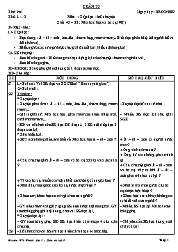 Giáo án điện tử Lớp 3 - Tuần 22 - Bùi Công Lý