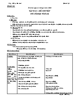 Giáo án điện tử Lớp 3 - Tuần 22 - Nguyễn Hiền Lương