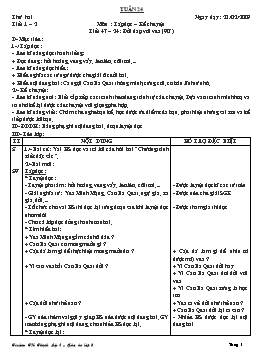 Giáo án điện tử Lớp 3 - Tuần 24 - Bùi Công Lý