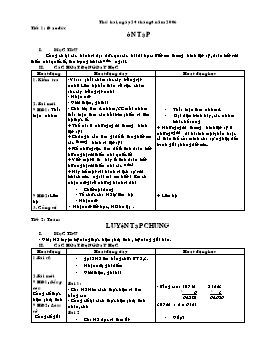 Giáo án điện tử Lớp 3 - Tuần 32