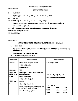 Giáo án điện tử Lớp 3 - Tuần 34