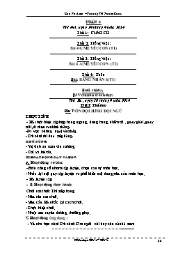 Giáo án điện tử Lớp 3 - Tuần 4 - Cao Thị Liên