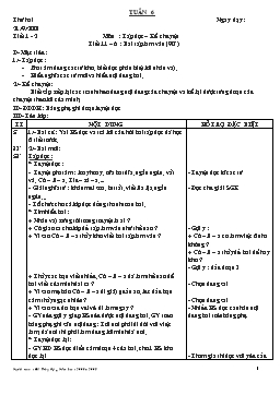 Giáo án điện tử Lớp 3 - Tuần 6 - Bùi Công Lý