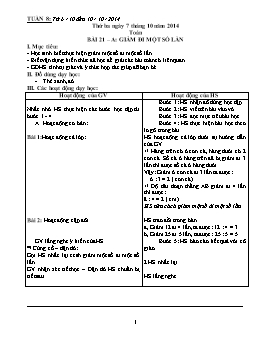 Giáo án điện tử Lớp 3 - Tuần 8 đến tuần 11