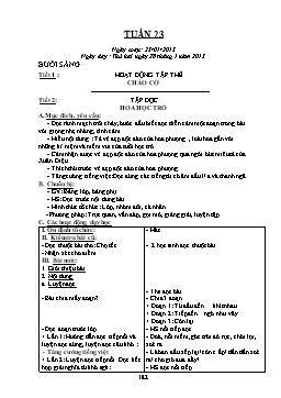 Giáo án điện tử Lớp 4 - Tuần 23 - Năm học 2012-2013