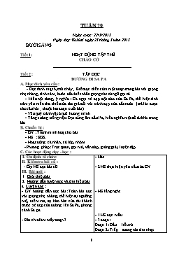 Giáo án điện tử Lớp 4 - Tuần 29 - Năm học 2012-2013