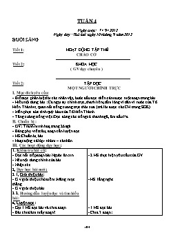 Giáo án điện tử Lớp 4 - Tuần 4 - Năm học 2012-2013