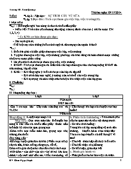 Giáo án điện tử Lớp ghép 2+3 - Tuần 12 - Châu Ngọc Thạch