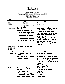 Giáo án điện tử Lớp ghép 2+4 - Tuần 19