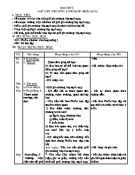 Giáo án giảng dạy Lớp 2 - Tuần 14 (Chuẩn kiến thức)