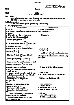 Giáo án giảng dạy Lớp 4 - Tuần 21