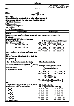 Giáo án giảng dạy Lớp 4 - Tuần 22