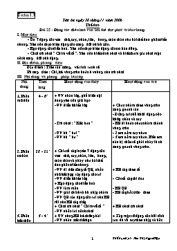 Giáo án môn Thể dục Lớp 3 - Tuần 13 đến tuần 18 - Kim Thị Ngọc Diệp