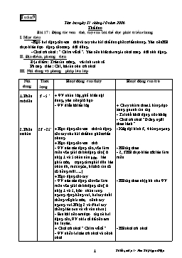 Giáo án môn Thể dục Lớp 3 - Tuần 9, 10, 11, 12 - Kim Thị Ngọc Diệp