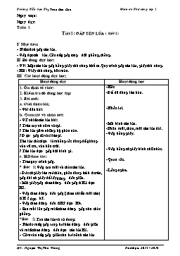 Giáo án môn Thủ công lớp 2 - Nguyễn Thị Thu Trang