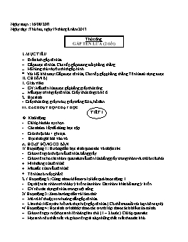 Giáo án môn Thủ công Lớp 2 - Tuần 1, 2