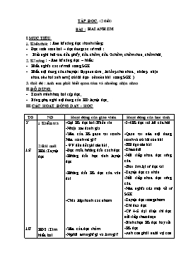 Giáo án Tập đọc Lớp 2 - Bài: Hai anh em