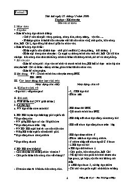 Giáo án Tiếng Việt Lớp 3 - Tuần 17 - Kim Thị Ngọc Diệp