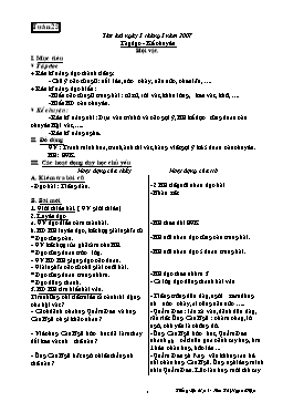 Giáo án Tiếng Việt Lớp 3 - Tuần 25 - Kim Thị Ngọc Diệp