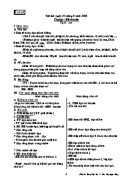 Giáo án Tiếng Việt Lớp 3 - Tuần 4 - Kim Thị Ngọc Diệp