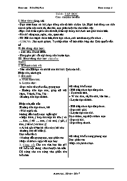 Giáo án điện tử Lớp 2 - Tuần 6 - Năm học 2015-2016 - Trần Thị Hảo