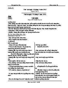 Giáo án điện tử Lớp 3 - Tuần 33 - Năm học 2015-2016 - Dương Xuân Việt