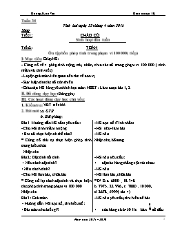 Giáo án điện tử Lớp 3 - Tuần 34 - Năm học 2015-2016 - Dương Xuân Việt