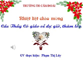 Bài giảng môn Âm nhạc Lớp 5 - Học bài hát: Những bông hoa những bài ca - Phạm Thị Lũy