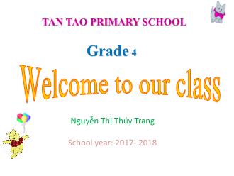 Bài giảng Tiếng Anh Khối 4 - Unit 4: We’re having fun at the beach! - Lesson 2 - Nguyễn Thị Thúy Trang