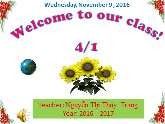 Bài giảng Tiếng Anh Lớp 4 - Unit 5: A funny monkey! - Lesson 2: Grammar - Nguyễn Thị Thúy Trang
