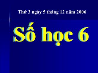 Bài giảng Toán Lớp 6 - Tiết 26: Phân tích một số ra thừa số nguyên tố - Năm học 2020-2021