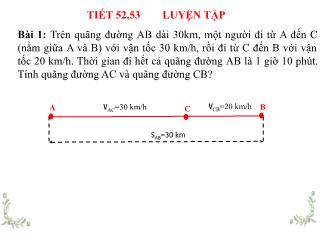 Bài giảng Đại số Lớp 8 - Chương III - Tiết 52+53: Luyện tập