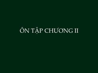 Bài giảng Hình học Lớp 7 - Bài: Ôn tập chương 2