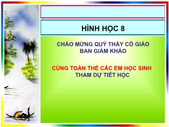 Bài giảng Hình học Lớp 8 - Tiết 23: Luyện tập (hình vuông) - Năm học 2020-2021 - Ngô Thị Thanh