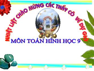 Bài giảng Toán Lớp 9 - Bài: Đường tròn nội tiếp, ngoại tiếp - Năm học 2011-2012