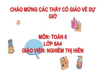 Bài giảng Toán 6 - Bài 12: Bội chung. bội chung nhỏ nhất