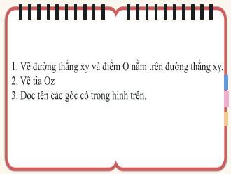 Bài giảng Toán 7 - Bài 8: Góc ở vị trí đặc biệt. tia phân giác của một góc (2 tiết)