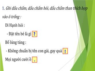 Bài giảng Tiếng Việt 5 - Luyện từ và câu: Mở rộng vốn từ 