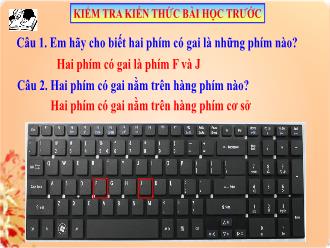 Bài giảng Tin học 3 - Bài 6: Thư mục