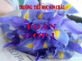 Bài giảng Toán 1 - Bài 43: Các số có hai chữ số (Từ 21 đến 40) - Trường Tiểu học Sơn Châu