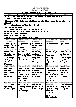 Giáo án Mầm non Lớp Mầm - Chủ đề: Bé yêu chú bộ đội - Năm học 2021-2022 - Nguyễn Thị Hưng